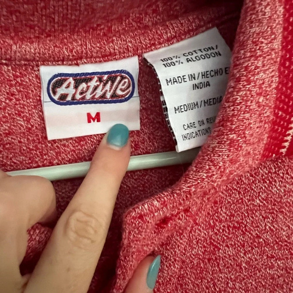 Wisconsin Badgers Cotton 90s Vintage Logo Polo - Picture 4 of 4